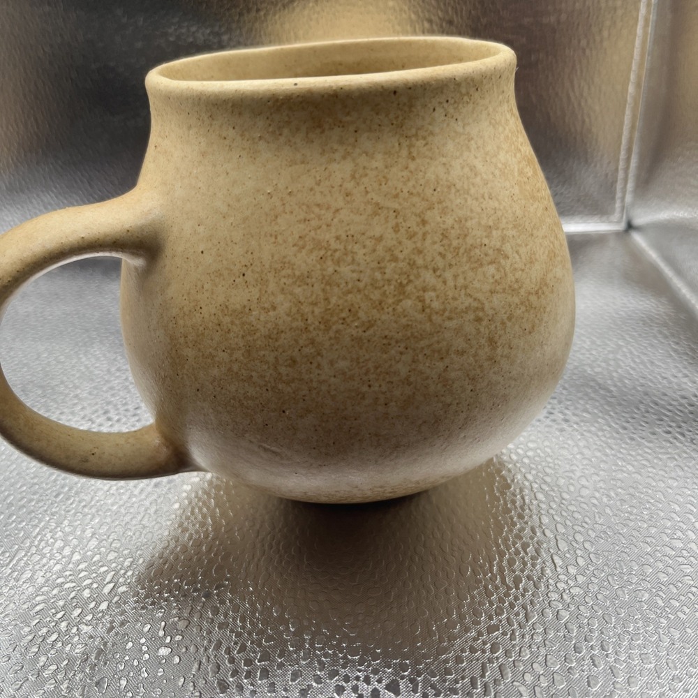 POTTERY CRAFT USA Cup Mustache Man Large Face Mug 1970's - Picture 8 of 16